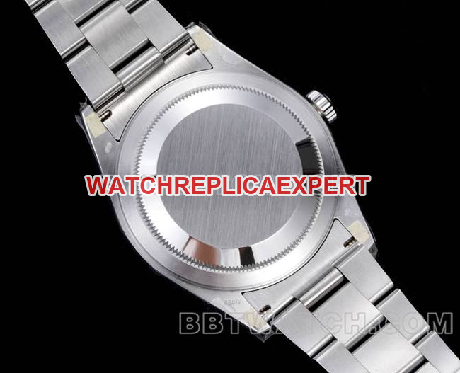 collectible watch Navigator AR+ factory Rolexwhite dial mechanical steel braceletside live photo