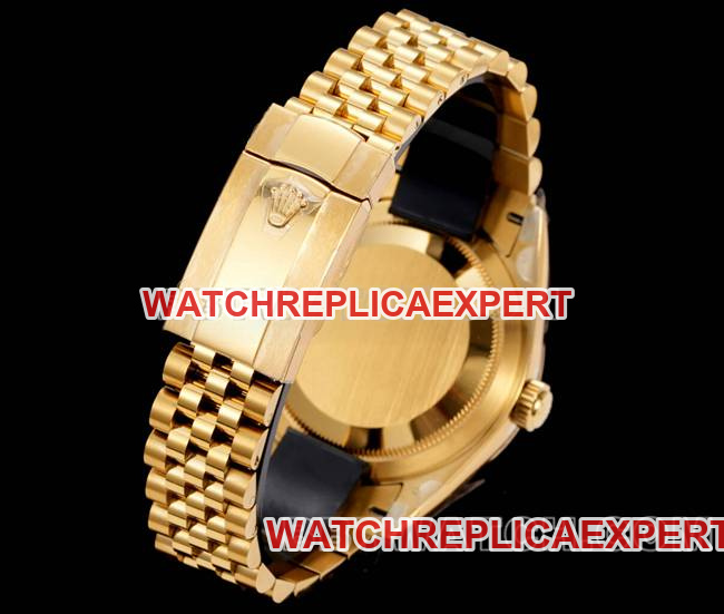 watch Navigator AR+ factory Rolexwhite dial mechanical yellow goldbraceletlive photos