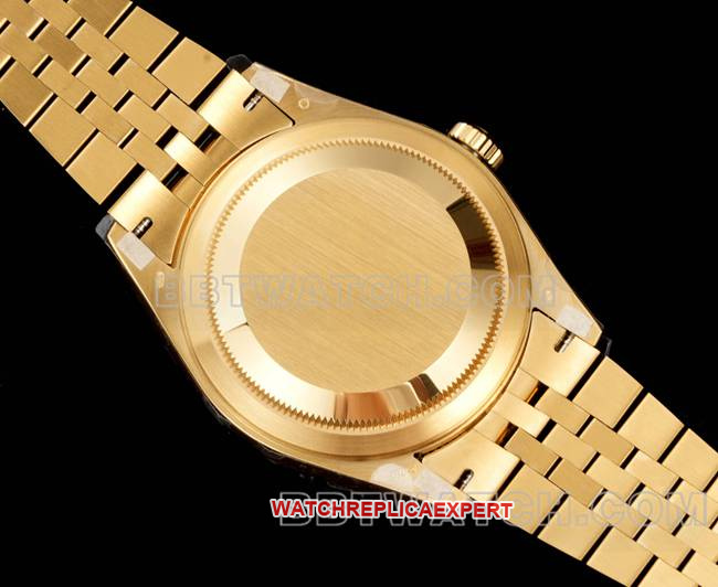 AR+ factory top-tier watch Navigator Rolex gold plate machinery yellow goldcaseback live photo