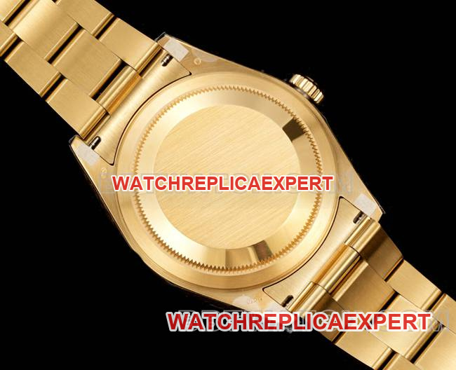 AR+ factory top-tier watch Rolex Navigator gold plate machinery yellow gold steel braceletcaseback live photo