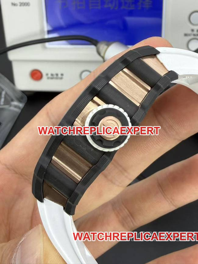 1:1replica watch RM factory Richard Milletourbillon mechanical RM 21-02side live photo
