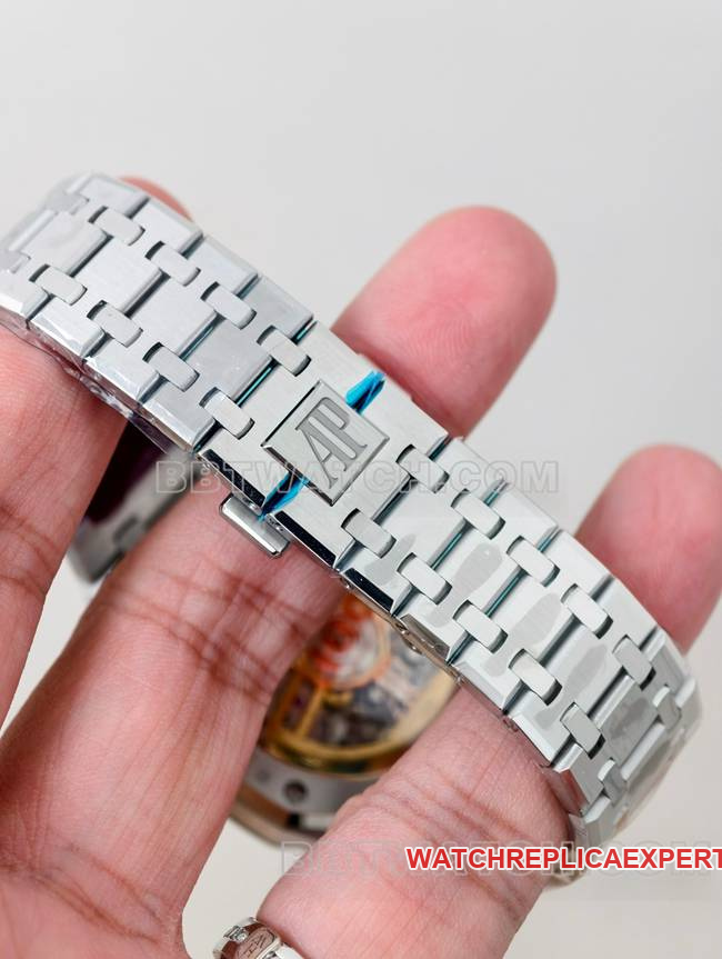 Watch: Royal Oak DDF Factory Audemars Piguet Blue Dial 4401 Mechanical 26240 Strap—Actual Photos