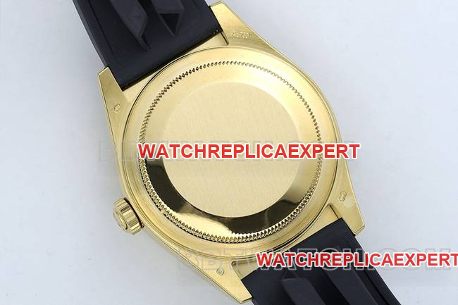 collectible watch ZF Factory Navigator Rolexblack dial9002 mechanical rubber braceletcaseback live photo