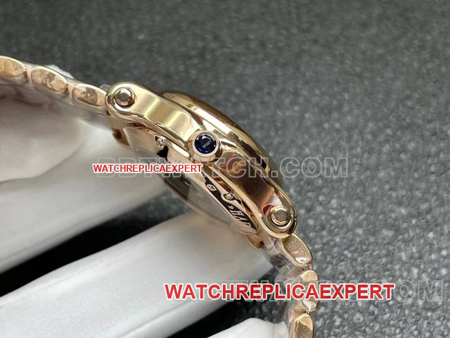 watch YF factory ChopardHAPPY SPORTrose gold plate 2892 mechanical side live photo