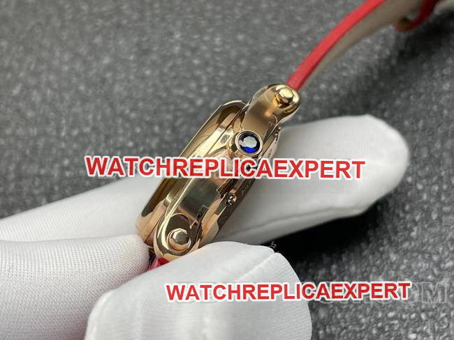 collectible watch YF factory ChopardHAPPY SPORTrose gold plate 2892 mechanical side live photo