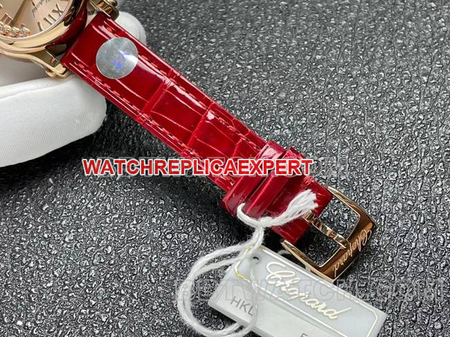 collectible watch YF factory ChopardHAPPY SPORTrose gold plate 2892 mechanical braceletlive photos