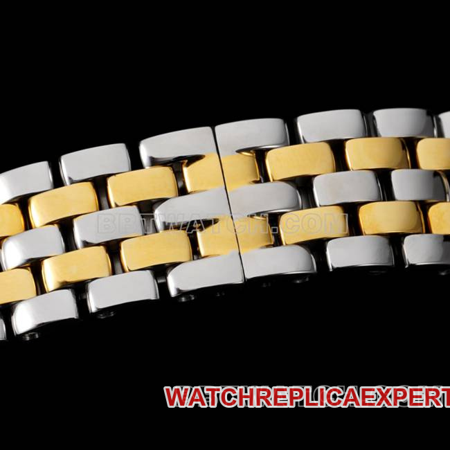 watch cheetah BBa factory Cartierwhite dial yellow goldsteel braceletquartzbraceletlive photos
