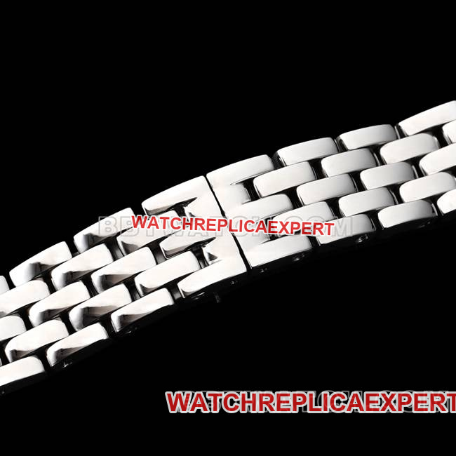 top-tier watch BBa factory cheetah Cartierblue dialdiamond bezelsteel braceletquartzbraceletlive photos