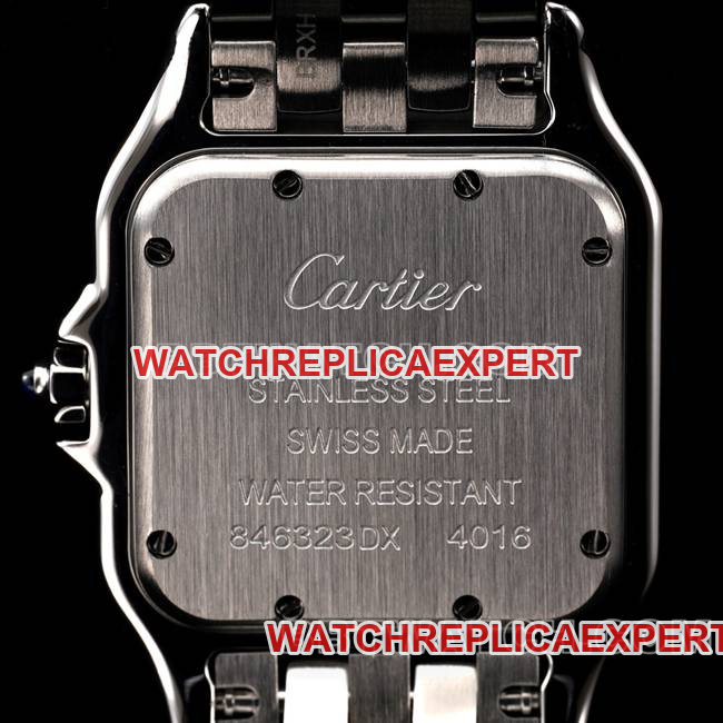 top-tier watch BBa factory cheetah Cartierblue dialdiamond bezelsteel braceletquartzcaseback live photo