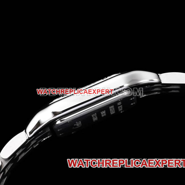collectible watch BBa factory cheetah Cartierblack dialsteel braceletquartzside live photo