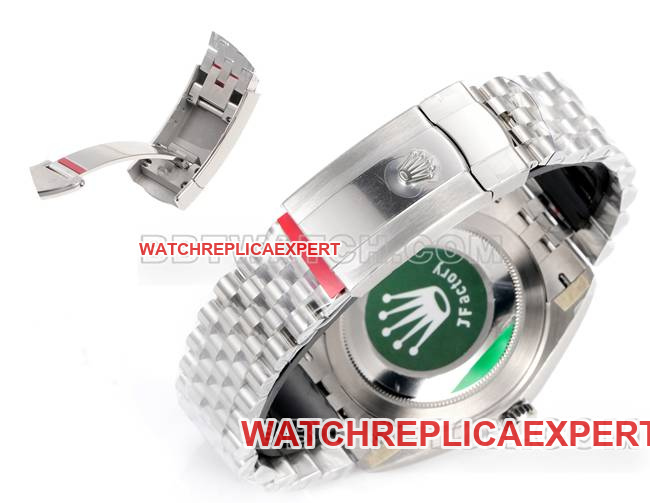 1:1replica watch log JF factory Rolexblack dial3235 mechanical 41mm braceletlive photos