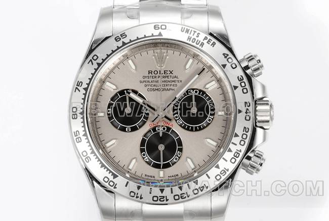 top-tier watch JF factory DaytonaRolex gray plate 4131 mechanical 40mm front live photo