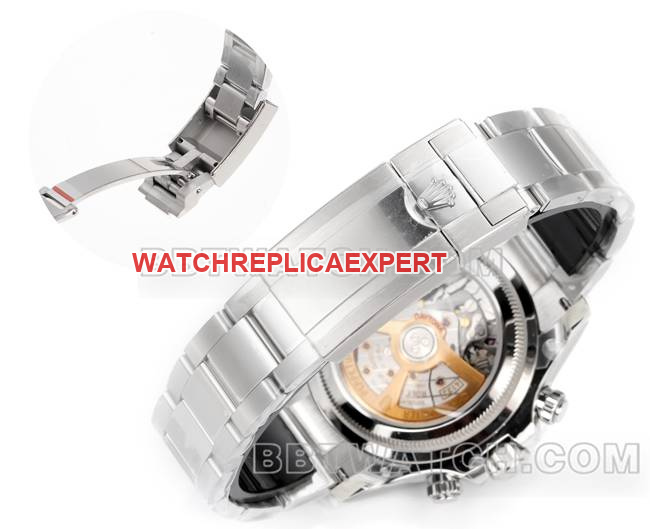 collectible watch JF factory DaytonaRolexblack dial4132 mechanical 40mm braceletlive photos