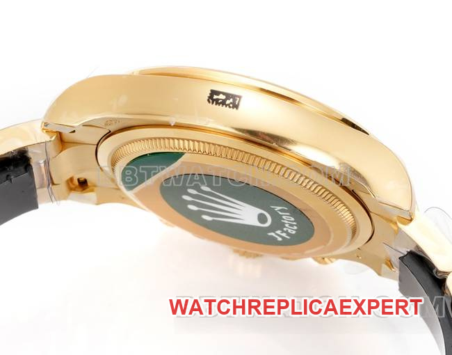 collectible watch RolexJF factory Daytonawhite dialyellow gold case 4131 mechanical steel braceletside live photo