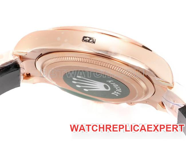 1:1replica watch RolexJF factory Daytonarose gold disc rose gold case 4131 mechanical steel braceletside live photo