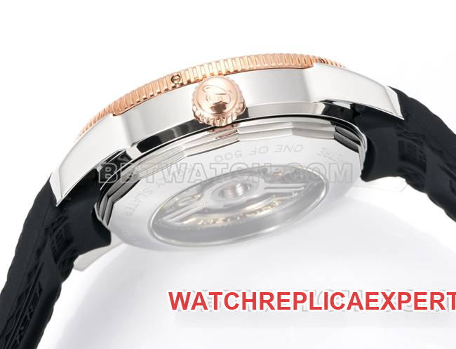 top-tier watch super ocean culture BLS factory Breitlingblack dial rubber braceletside live photo