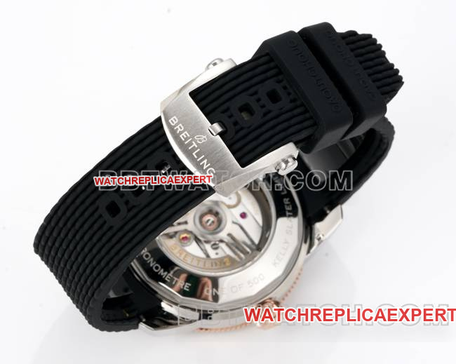 top-tier watch super ocean culture BLS factory Breitlingblack dial rubber braceletbraceletlive photos