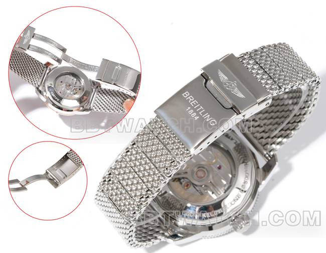BLS factory collectible watch super ocean culture Breitlinggreen dial steel braceletbraceletlive photos