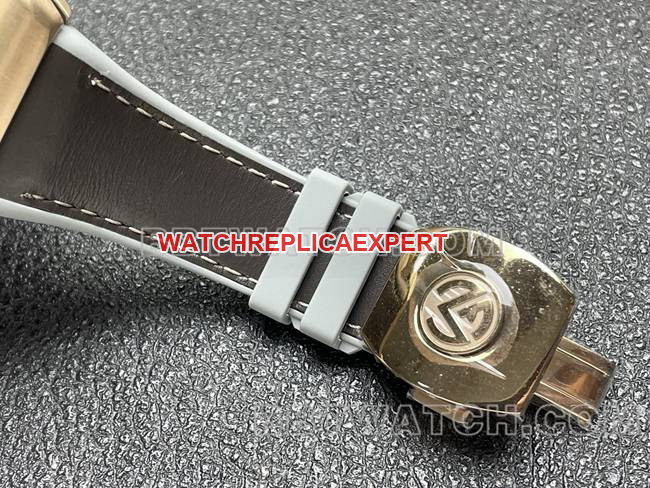 collectible watch ABF factory Frank Muller V45 gray plate rose gold shell leather braceletbraceletlive photos
