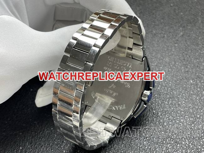 watch ABF factory Frank Muller V45 black dial steel braceletbraceletlive photos
