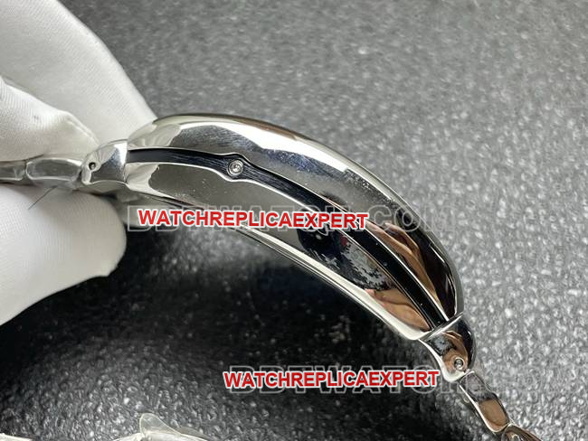 watch ABF factory Frank Muller V45black dial steel braceletside live photo