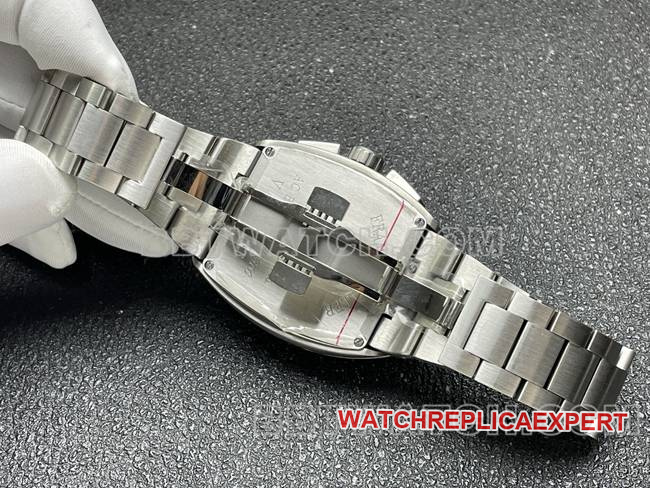 top-tier watch Franck Muller ABF factory V45black dial steel braceletclasplive photos