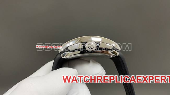 ABF factory 1:1replica watch Frank Muller V45black dial leather braceletside live photo