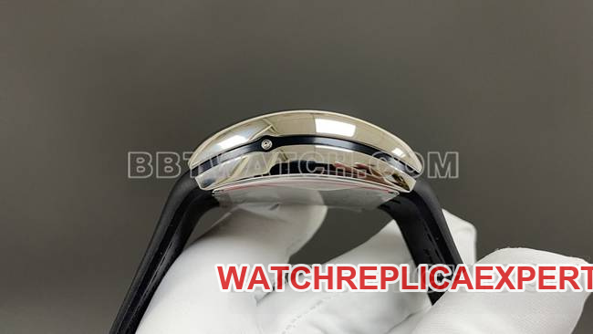 ABF factory 1:1replica watch Frank Muller V45black dial leather braceletside live photo
