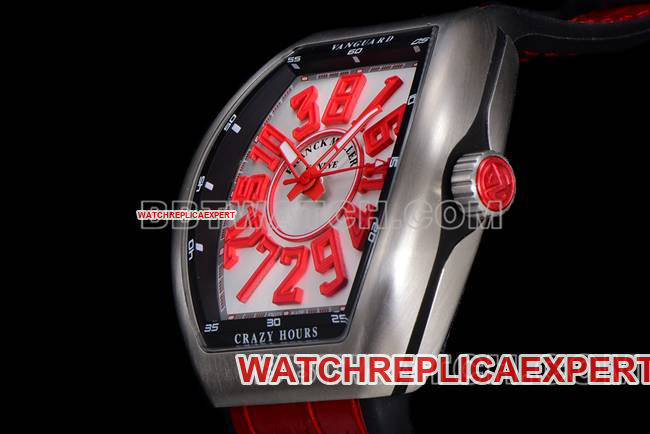 ABF factory Frank Muller watch V45 blue dial gold case leather braceletside live photo