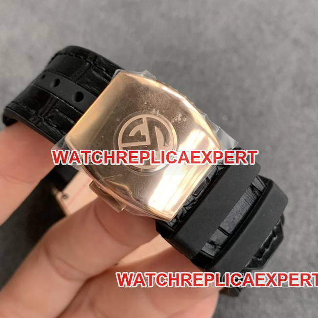 Frank Muller ABF factory top-tier watch V45black dial gold case leather braceletbraceletlive photos
