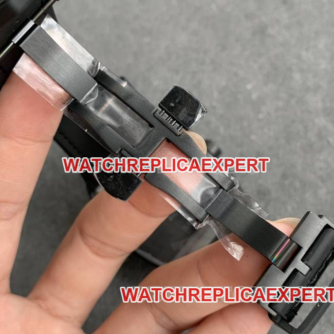 Frank Muller ABF factory collectible watch V45 black dial black shell leather braceletclasp live photos