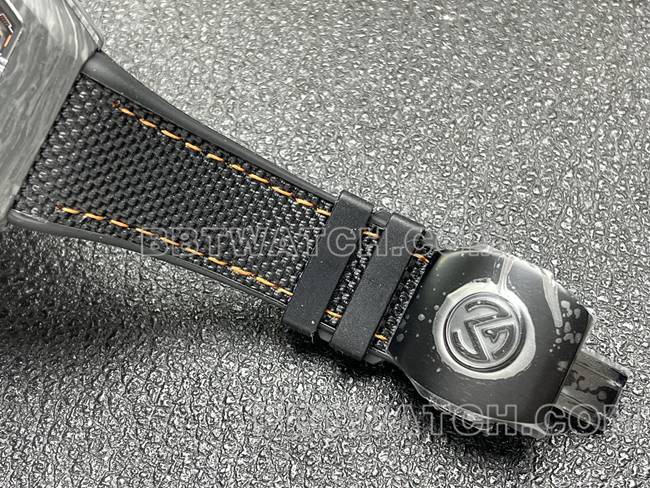 Frank Muller ABF factory watch V45 black dial black shell leather braceletclasp live photos