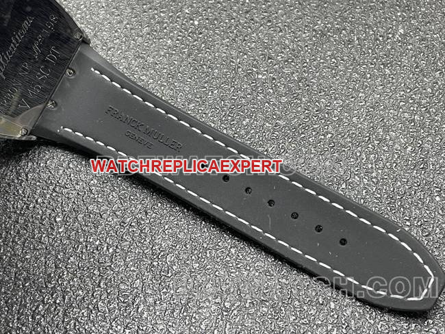 Frank Muller ABF factory collectible watch V45black dial black shell leather braceletbraceletlive photos