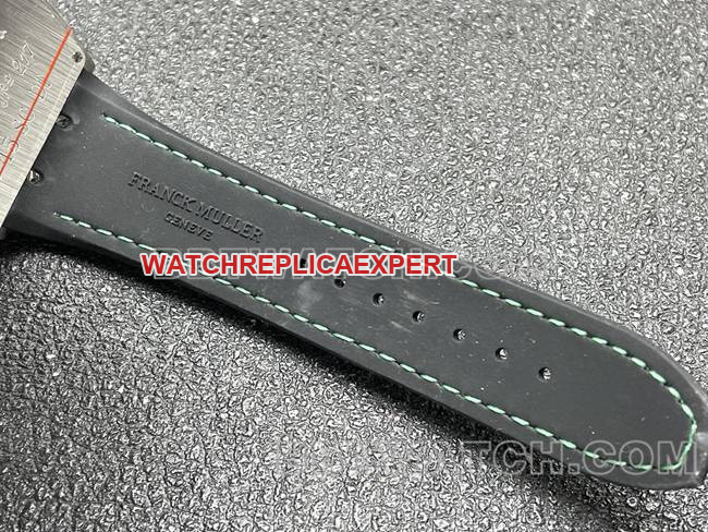 Frank Muller's collectible watch ABF factory V45 diamond disc diamond case green leather braceletbraceletlive photos