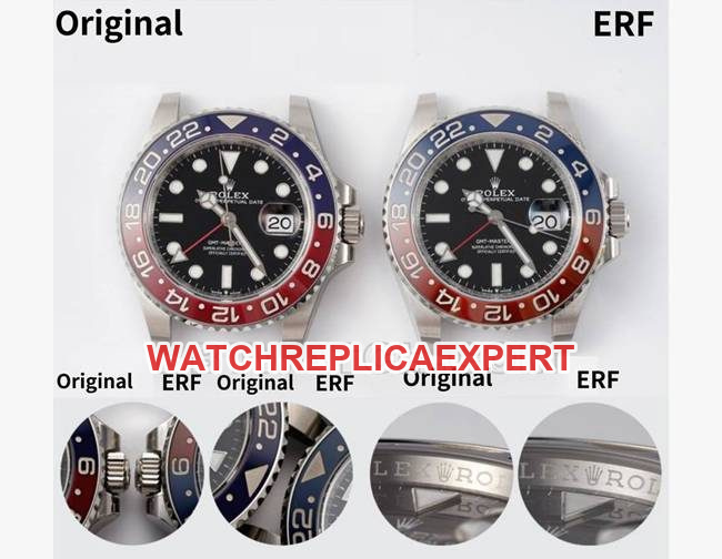 ERF factory RolexGMT-Master3285movementtop-tier watch comparison Genuine difference appearance live photos