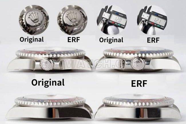 ERF factory RolexGMT-Master3285movementtop-tier watch comparison Genuine difference appearance live photos
