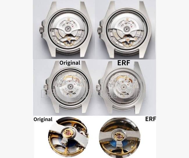 ERF factory RolexGMT-Master3285movementtop-tier watch comparison Genuine difference movementlive photos