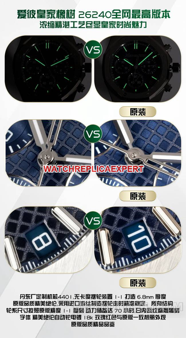 BLS factory Audemars PiguetRoyal Oak26240top-tier watch comparison Genuine difference appearance live photos