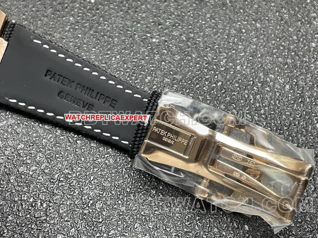 collectible watch P1 factory Patek PhilippeCUBITUSblack dialrose gold5822P-001braceletlive photos