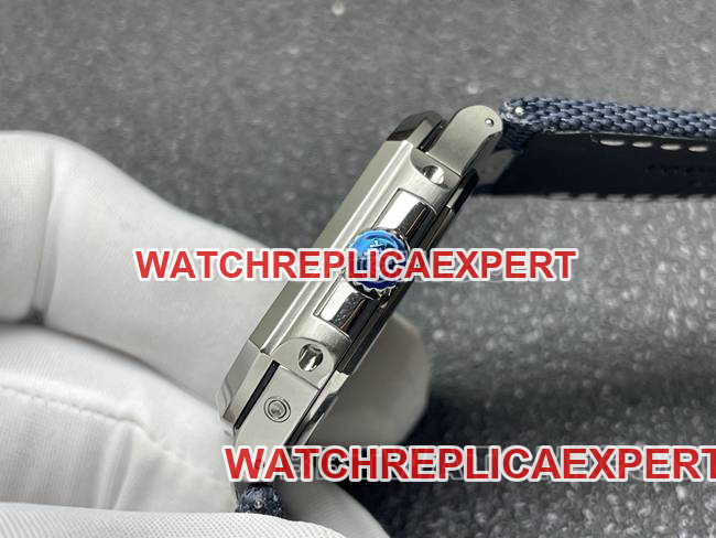 1:1replica watch P1 factory Patek PhilippeCUBITUSblue dial5822P-001side live photo