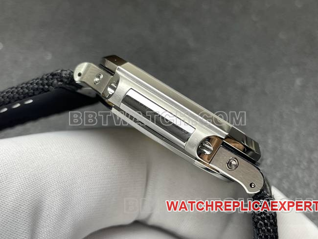 Top-Quality Watch: Patek Philippe P1 Factory CUBITUS Green Dial 5822P-001—Side View Photos