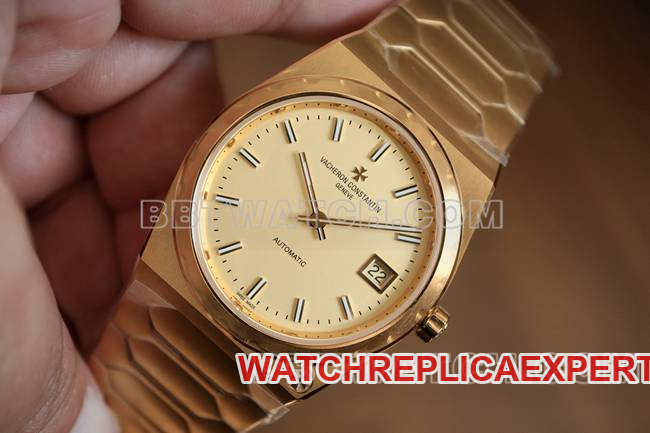 top-tier watch MX factory Vacheron Constantin historical masterpiece gold plate 4200front live photo