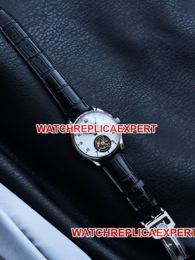 top-tier watch TUR factory IWC Portugal white dialtourbillonfront live photo