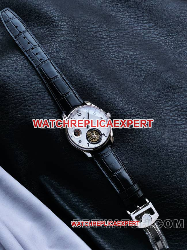 watch TUR factory IWC Portugal white dialtourbillonfront live photo