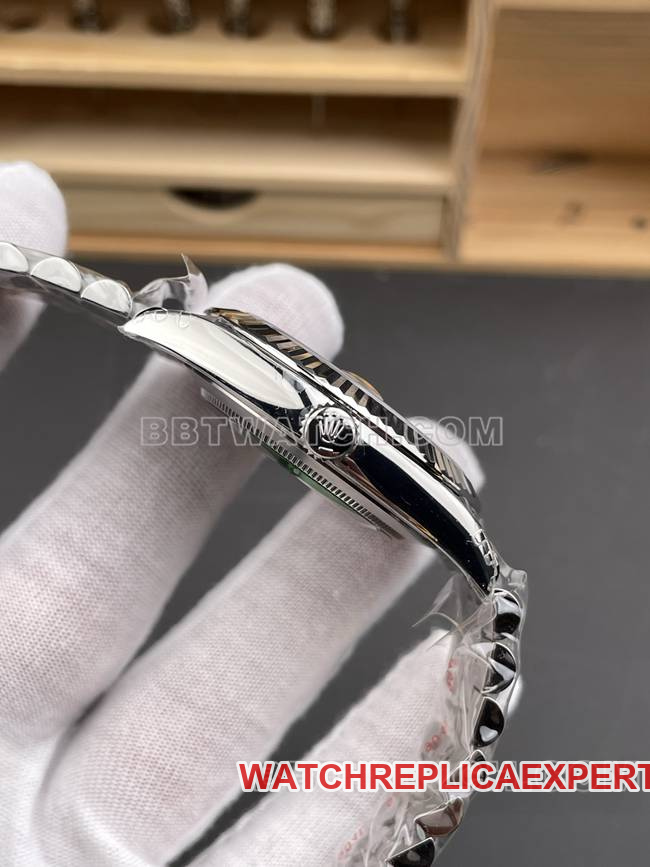 top-tier watch VS Factory log Rolex gray plate 3235 mechanical 41mmside live photo