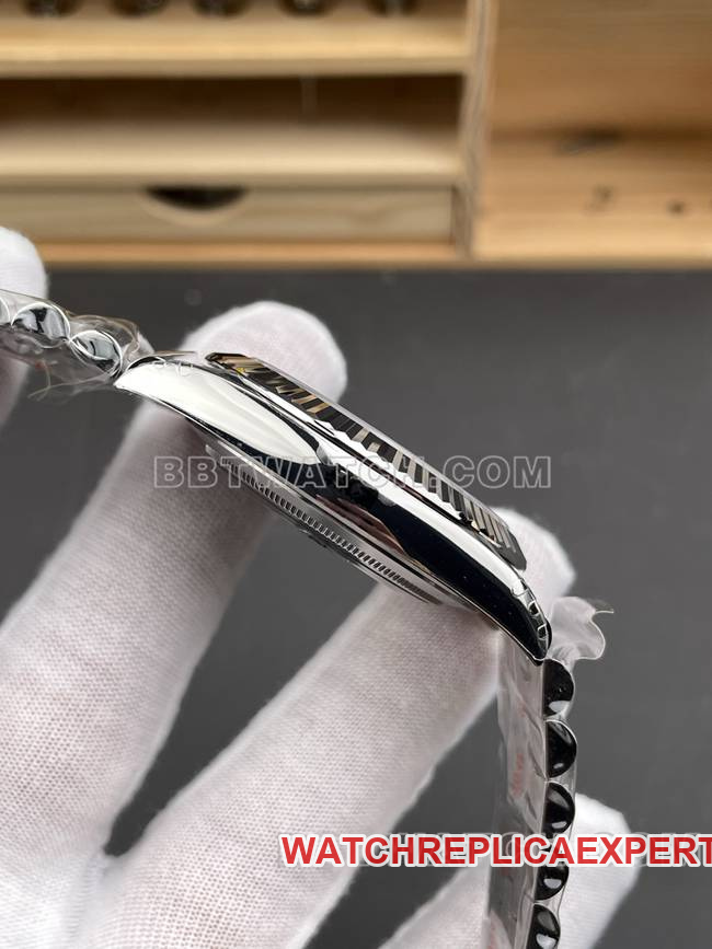 top-tier watch VS Factory log Rolex gray plate 3235 mechanical 41mmside live photo