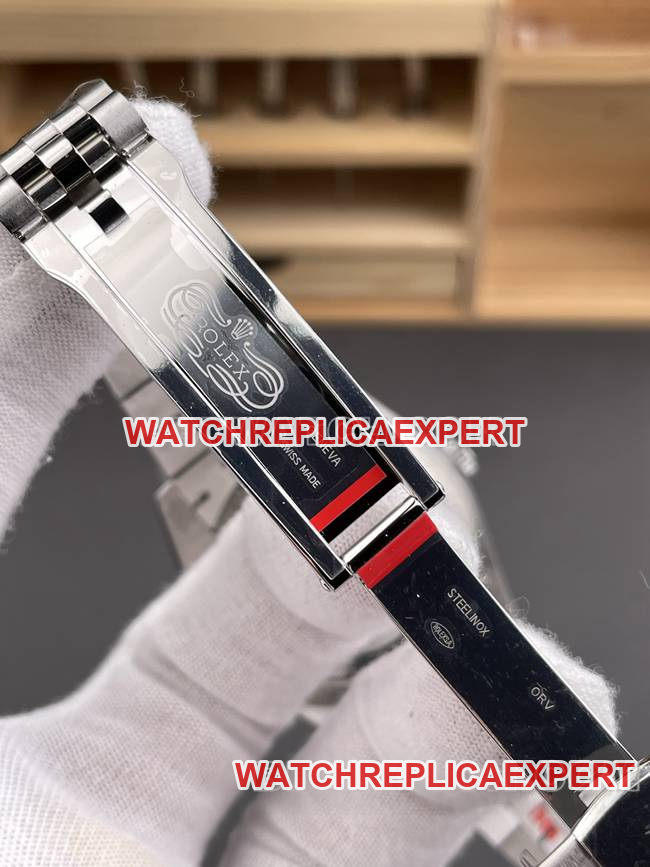 1:1replica watch VS Factory log Rolexsilver dial3235 mechanical 41mmfront live photoclasp
