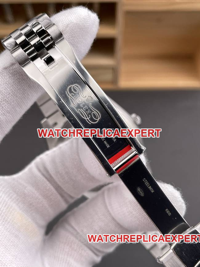Watch VS Factory Log Rolexwhite dial3235 mechanical 41mmclasplive photos