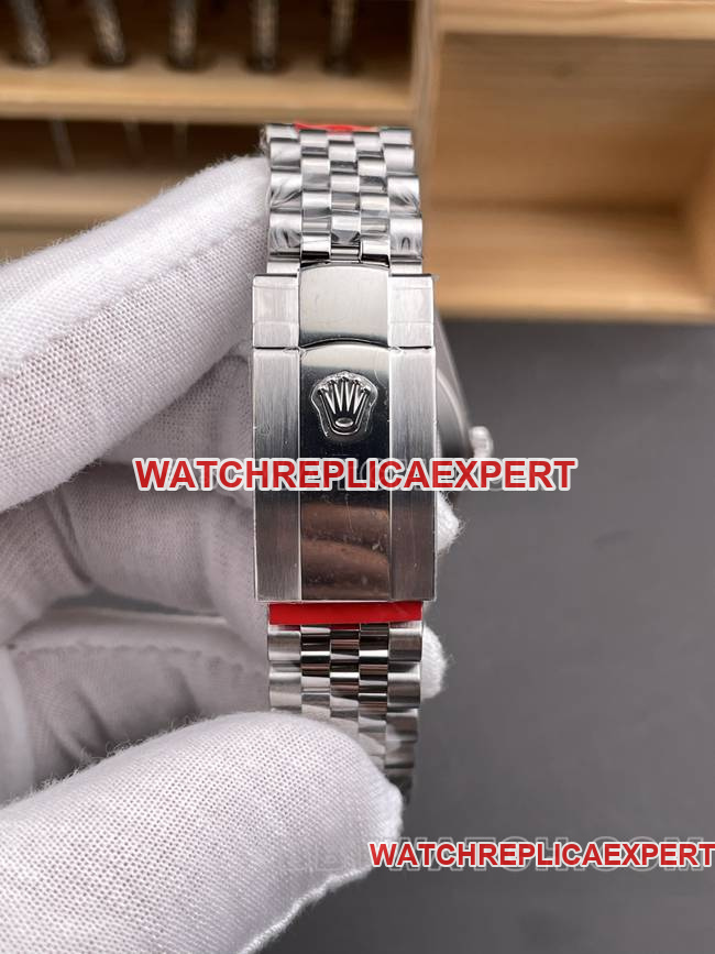 Watch VS Factory Log Rolexwhite dial3235 mechanical 41mmbraceletlive photos
