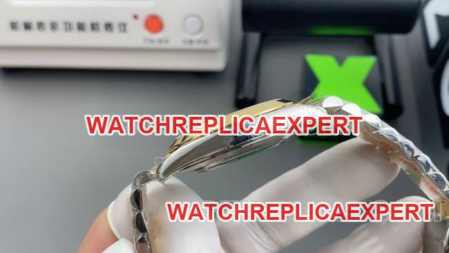 1:1replica watch log VS FactoryRolexwhite dial3235 mechanical 36mmside live photo